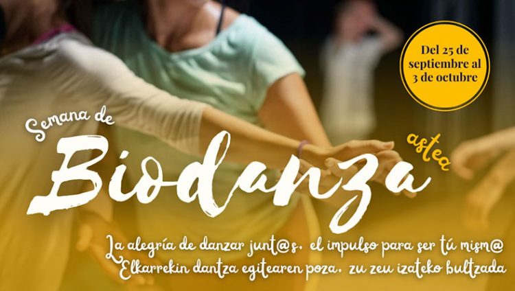 Semana de Biodanza en Vitoria-Gasteiz y Pais Vasco 2025