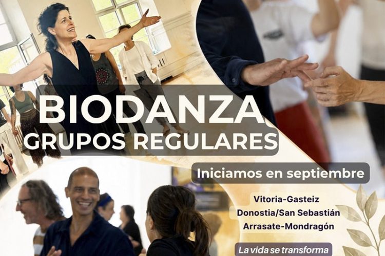 Comenzamos en septiembre Grupos Regulares Biodanza Vitoria-Gasteiz